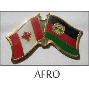 Afrox-Canada Friendship Lapel Pin