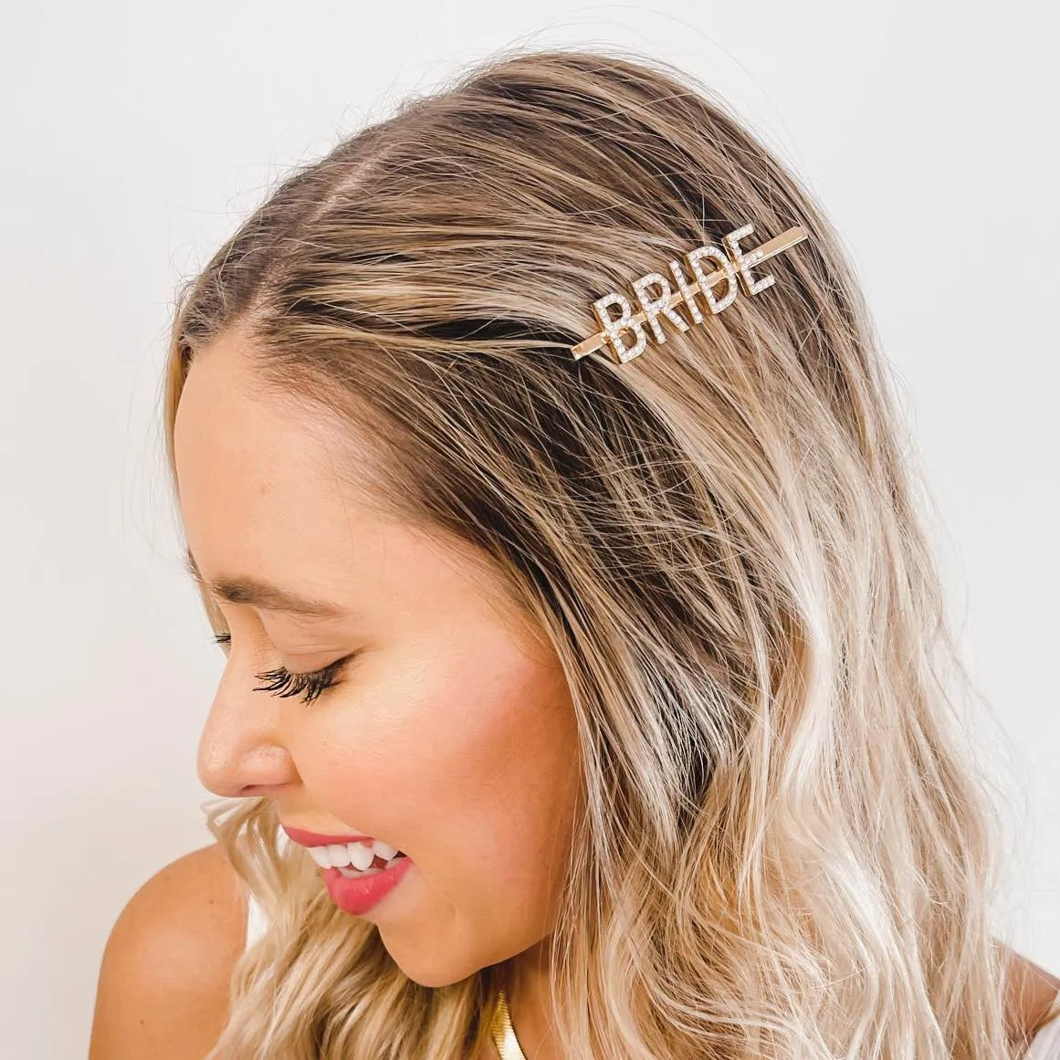 Blingy BRIDE Barrette