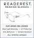 Blue-Light-Blocking-Reading-Glasses-Clear-3-25-Magnification Anti Glare