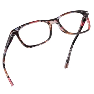 Blue-Light-Blocking-Reading-Glasses-Floral-0-00-Magnification-Computer-Glasses