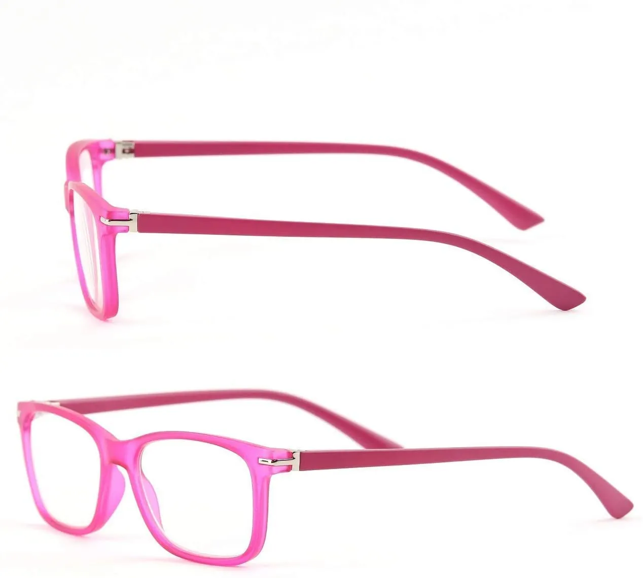 Blue-Light-Blocking-Reading-Glasses-Pink-0-50-Magnification-Computer-Glasses