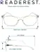 Blue-Light-Blocking-Reading-Glasses-Spring-Hinges-Uv-Protection-Clear-3-00-Computer-Glasses