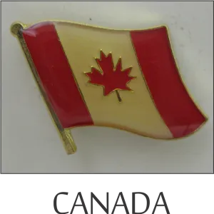 Canada Single Lapel Pin