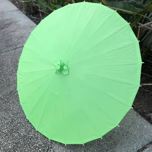 Clearance Sale - Green Wedding Paper Parasol