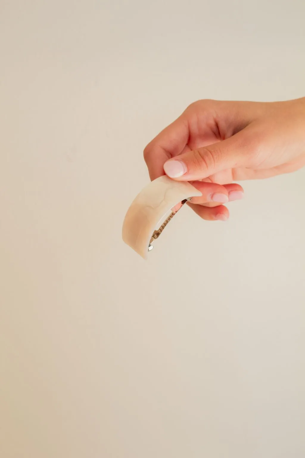 Eerie Ivory Barrette