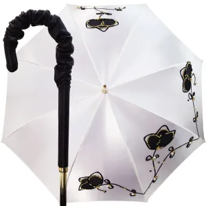 Elegant Women Embroidery Umbrella