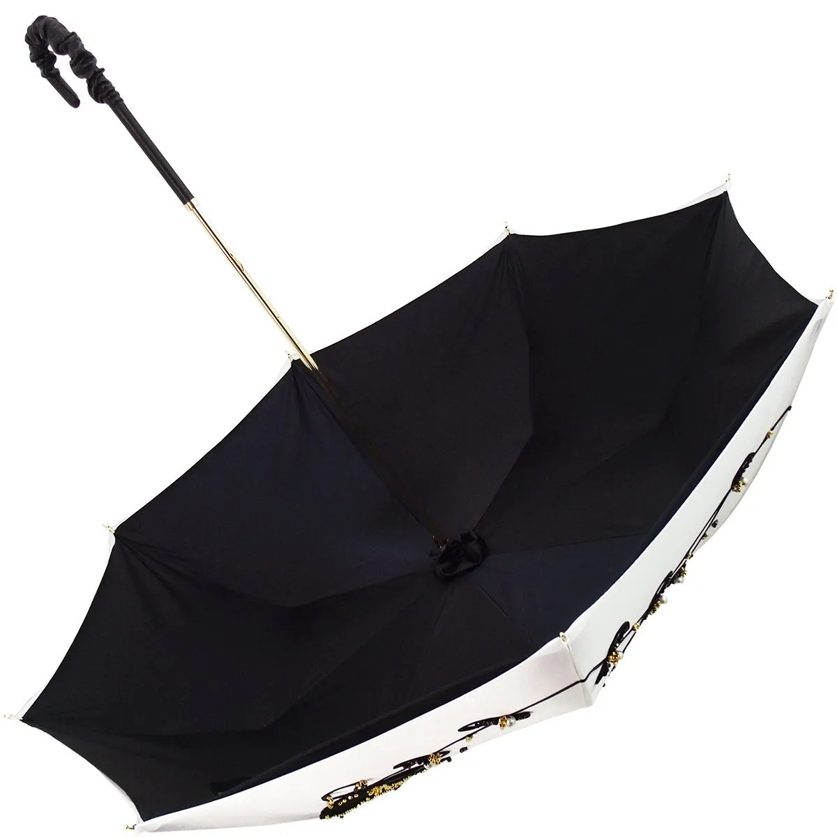 Elegant Women Embroidery Umbrella