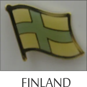 Finland Single Lapel Pin