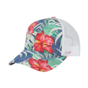 Floral Mesh Cap