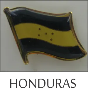 Honduras Single Lapel Pin