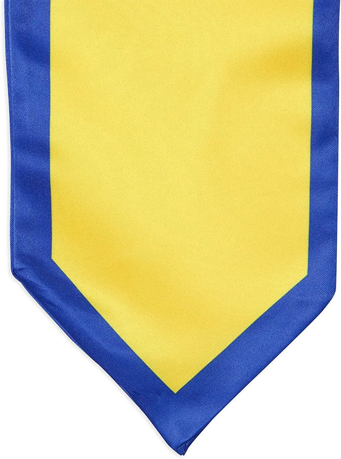 Honors Graduation Stoles for 2023 Graduates, Gold and Blue Sash (72 In, 2 Pack)