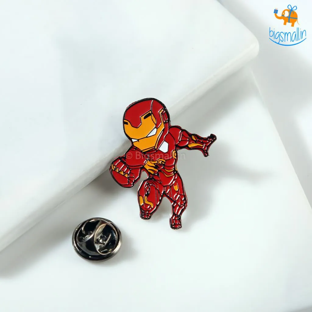 Iron Man Metallic Lapel Pin