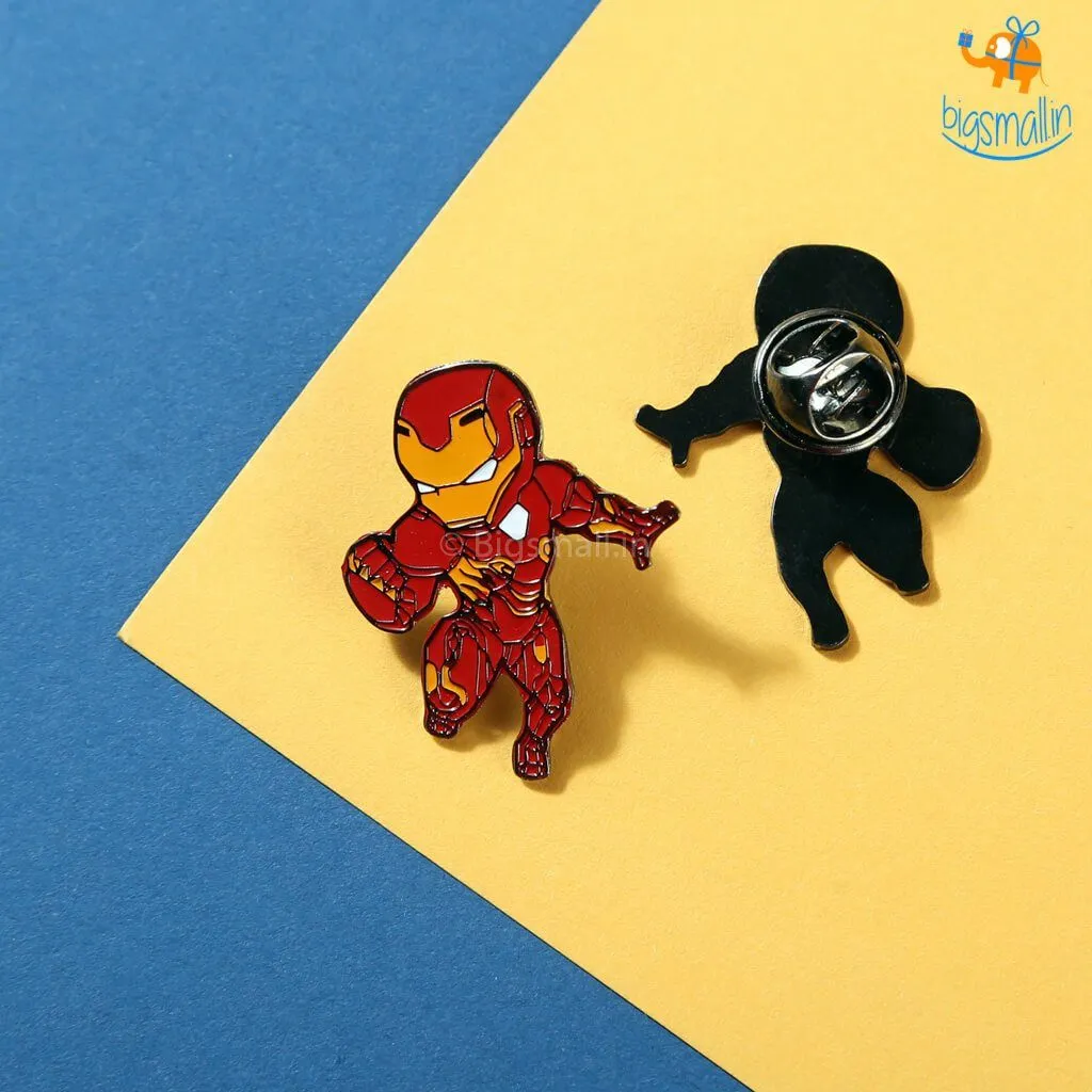 Iron Man Metallic Lapel Pin