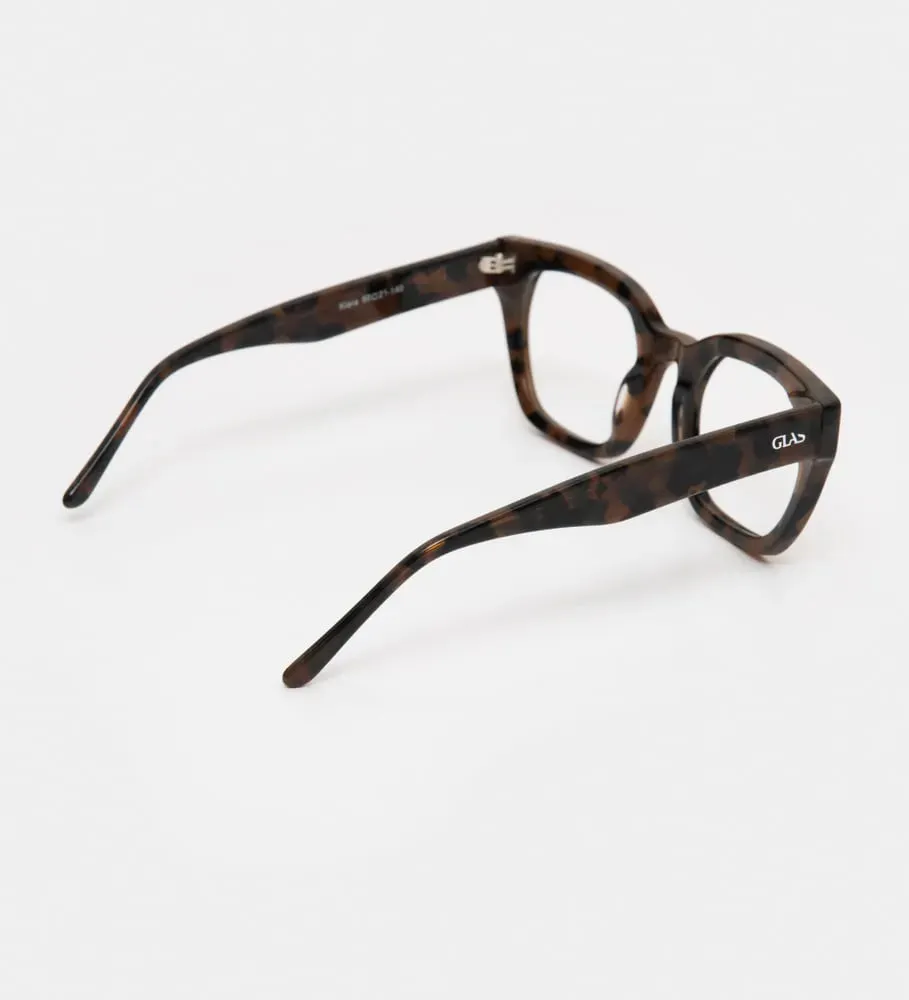 Kiara Turtle Brown Reading Glasses