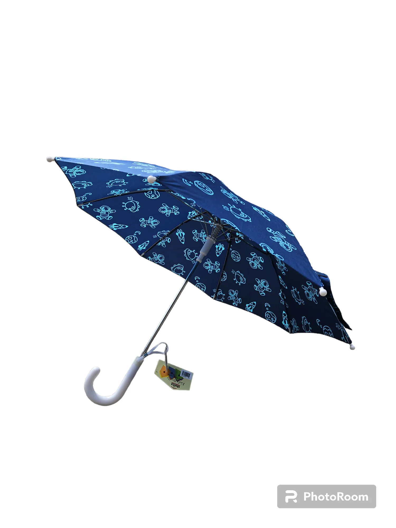 Kids Blue Astronaut Umbrella