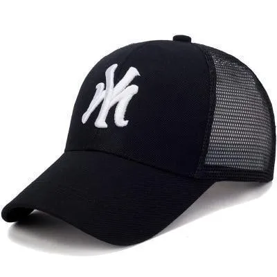 Letter Summer  Mesh Quick-drying Cap Men Baseball Cap