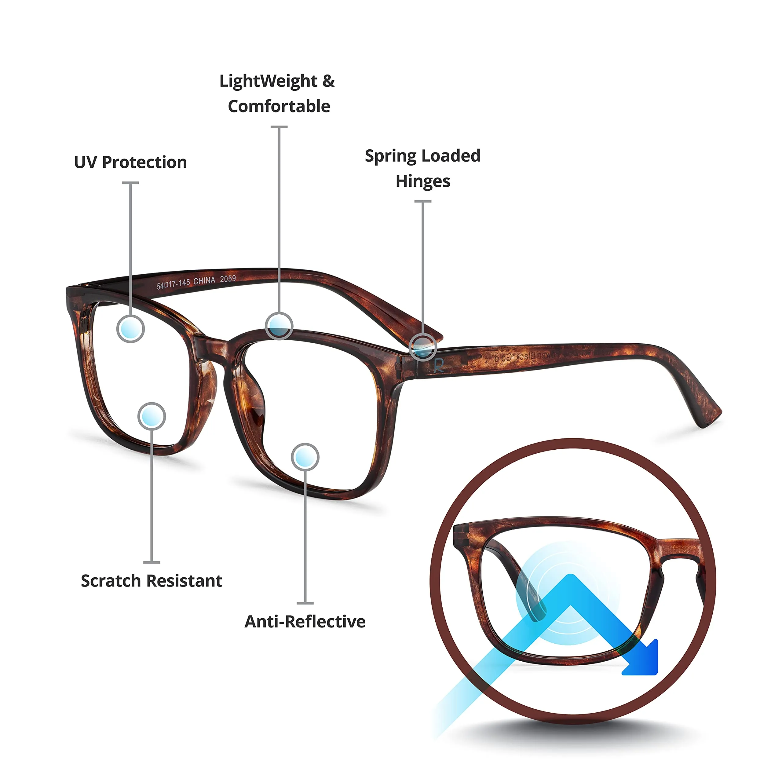 Readerest blue-light-blocking-reading-glasses-bourbon-tortoise-2-50-magnification