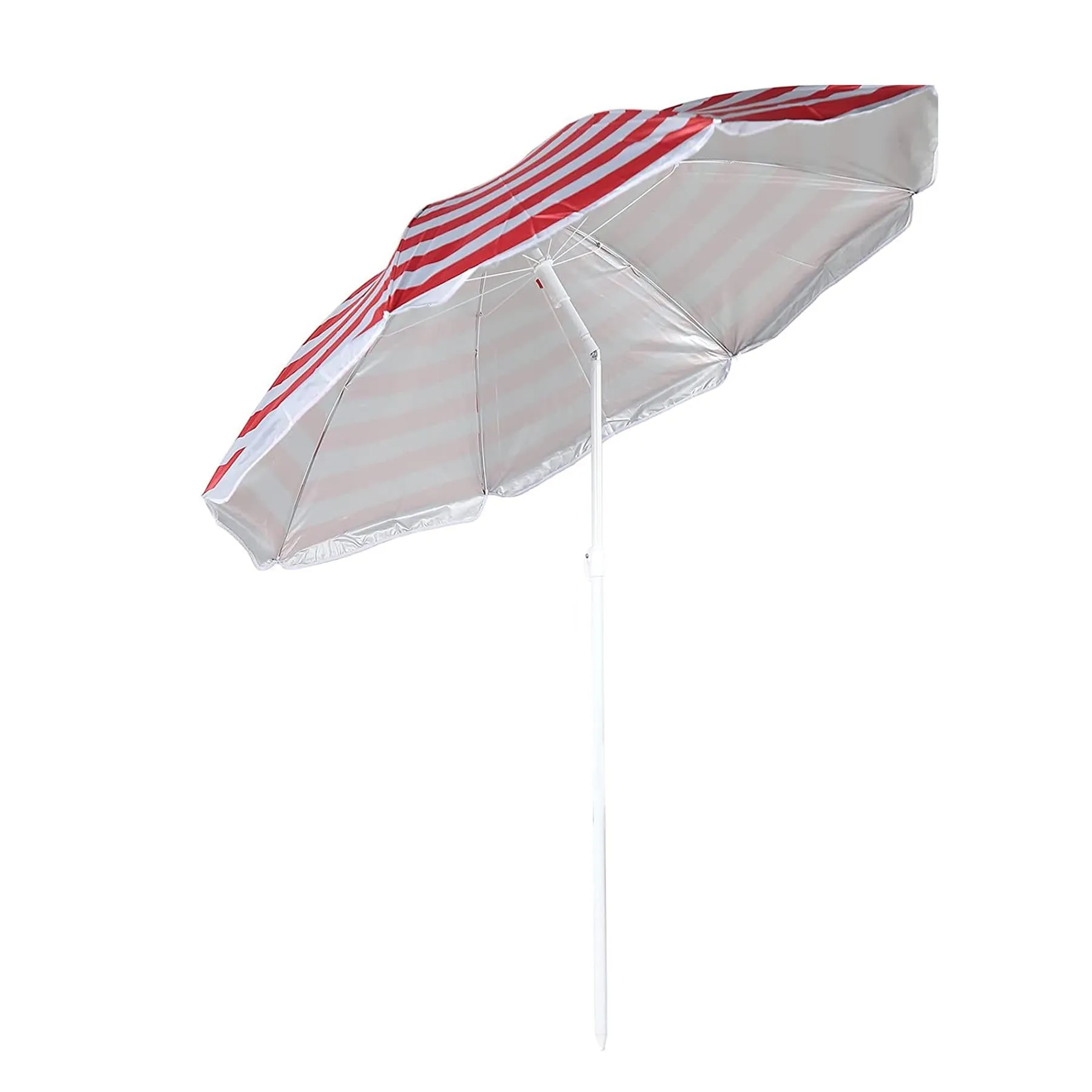 Red Garden Parasol 1.7m