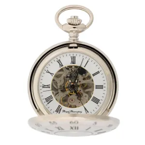 Royal Observatory Greenwich John Harrison's H4-Inspired Chrome Pocket Watch