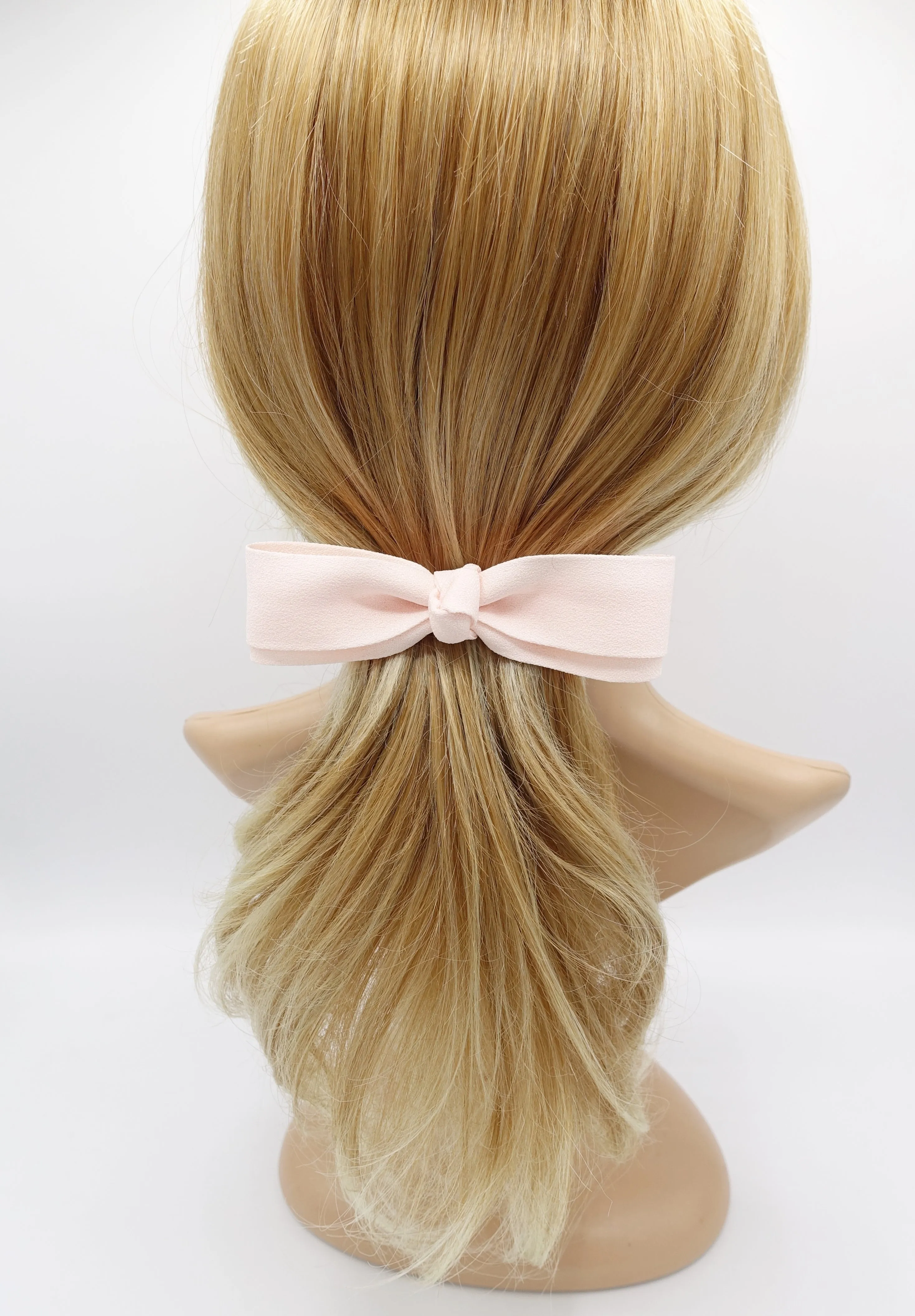 Slim and straight Hair Bow French Barrettes Women Hair Accessories