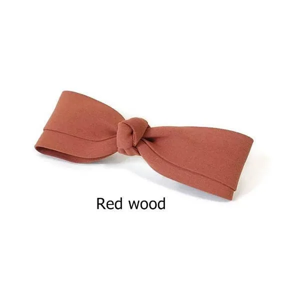 Slim and straight Hair Bow French Barrettes Women Hair Accessories