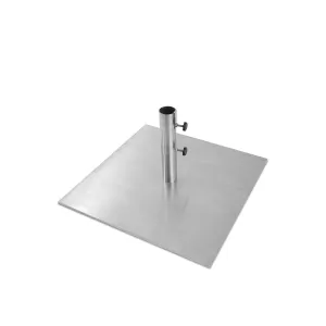 Stainless Steel 25kg flat base