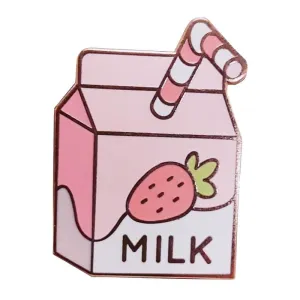 Strawberry Milk Pin