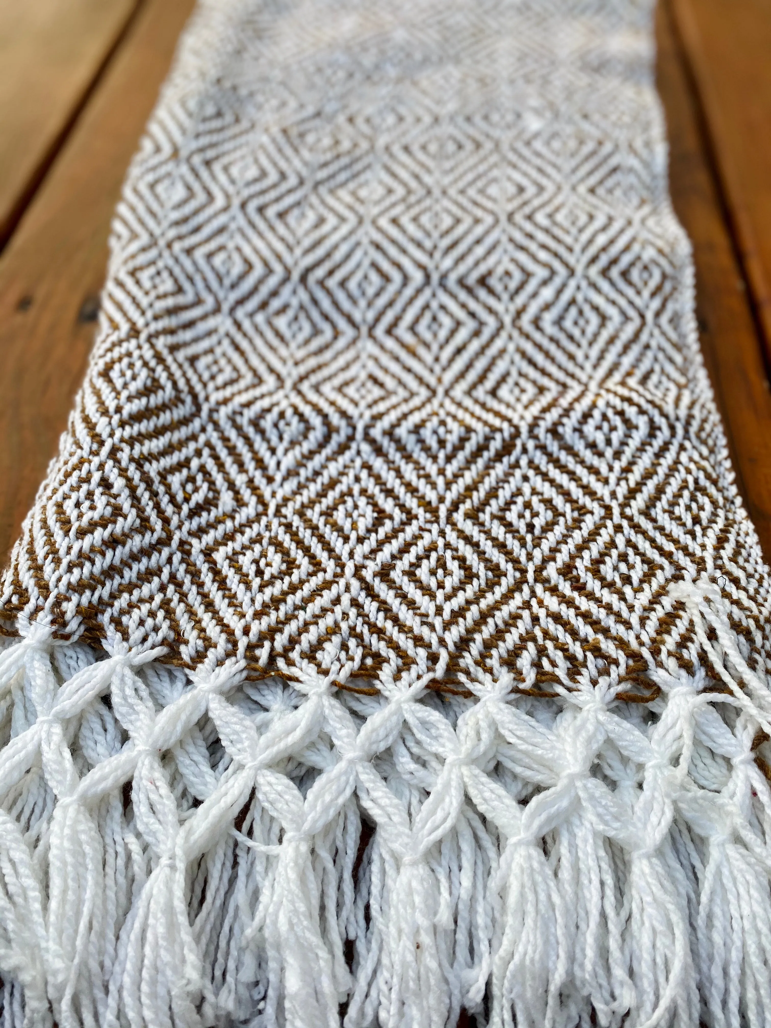 Thick Handwoven "Lujo" Rebozo - Chiapas, Mexico