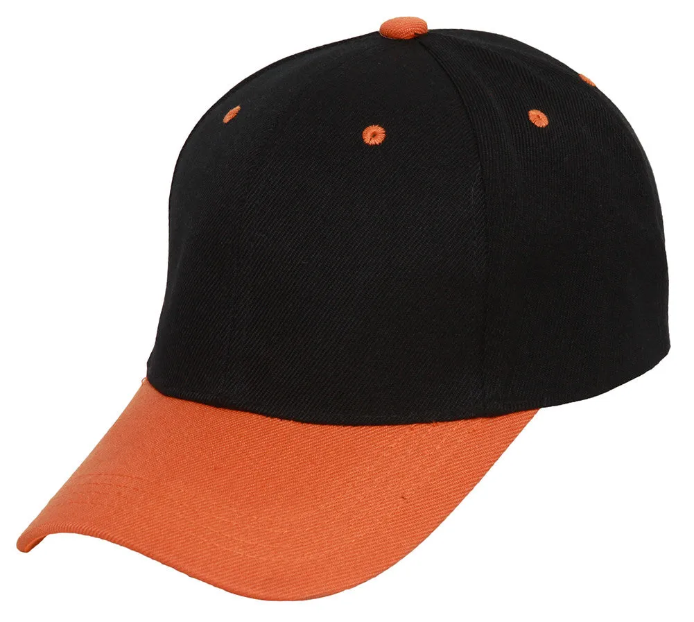 TopHeadwear Two-Tone Adjustable Baseball Cap