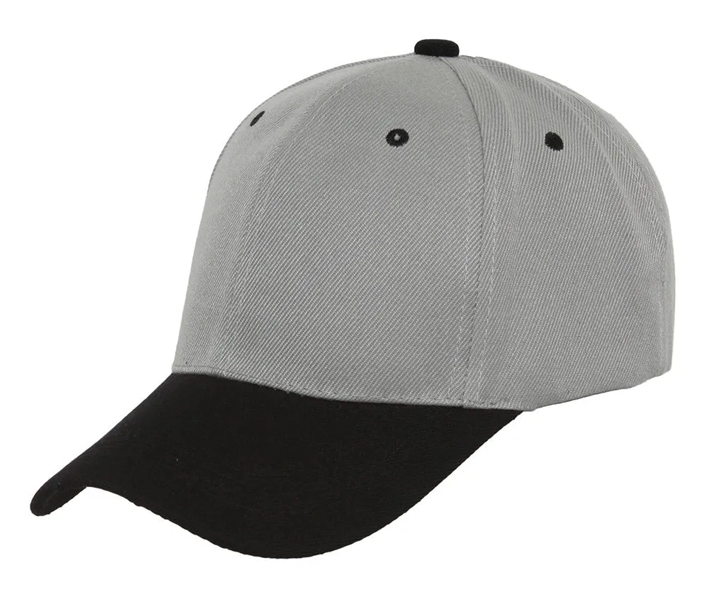 TopHeadwear Two-Tone Adjustable Baseball Cap