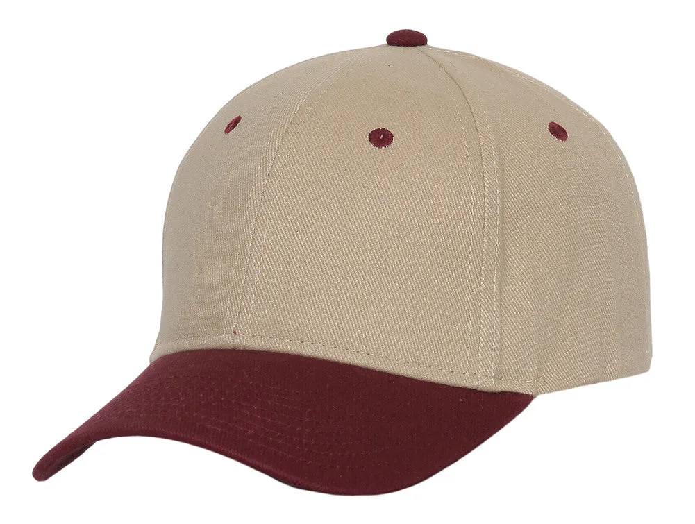 TopHeadwear Two-Tone Adjustable Baseball Cap