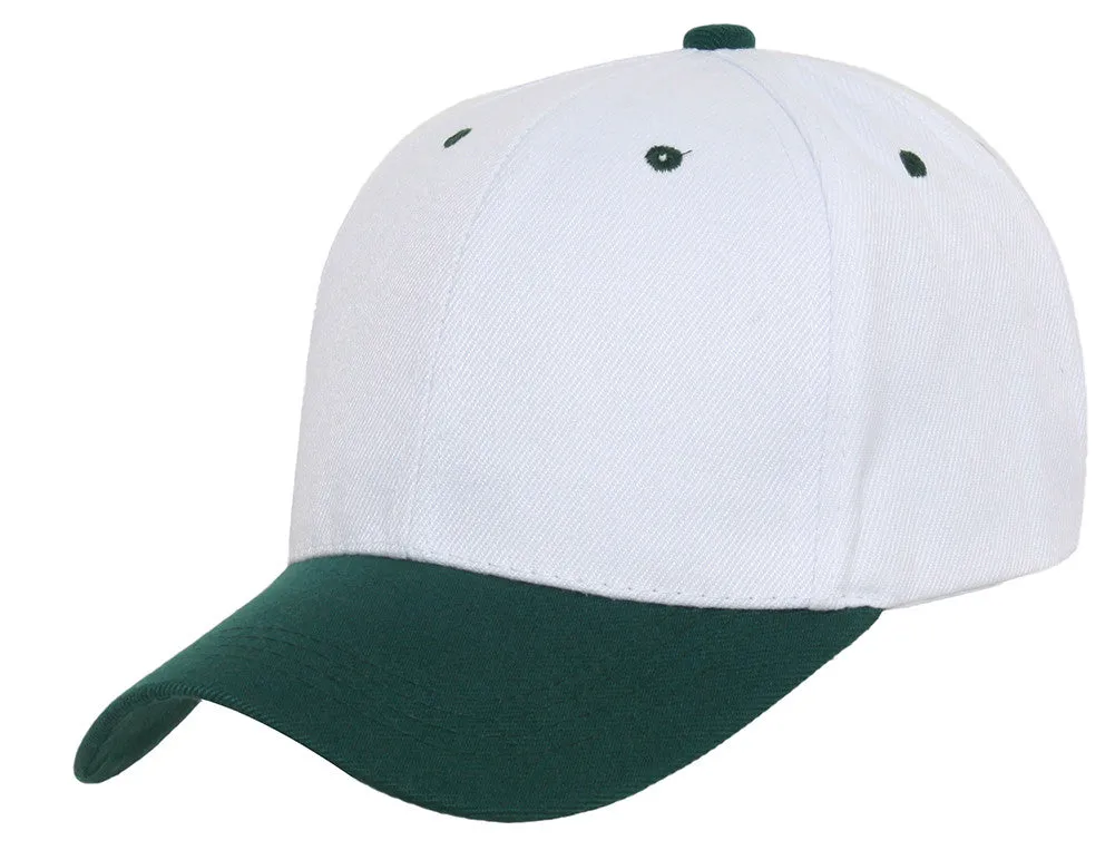 TopHeadwear Two-Tone Adjustable Baseball Cap