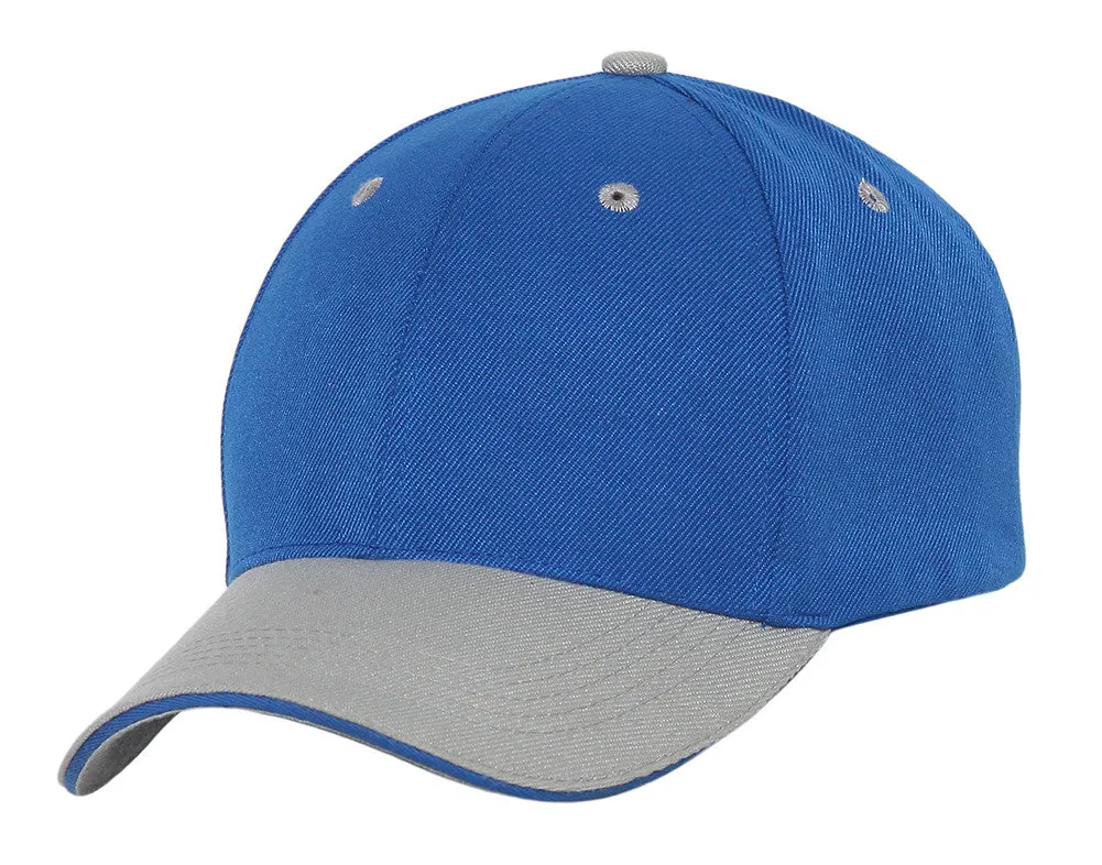 TopHeadwear Two-Tone Adjustable Baseball Cap