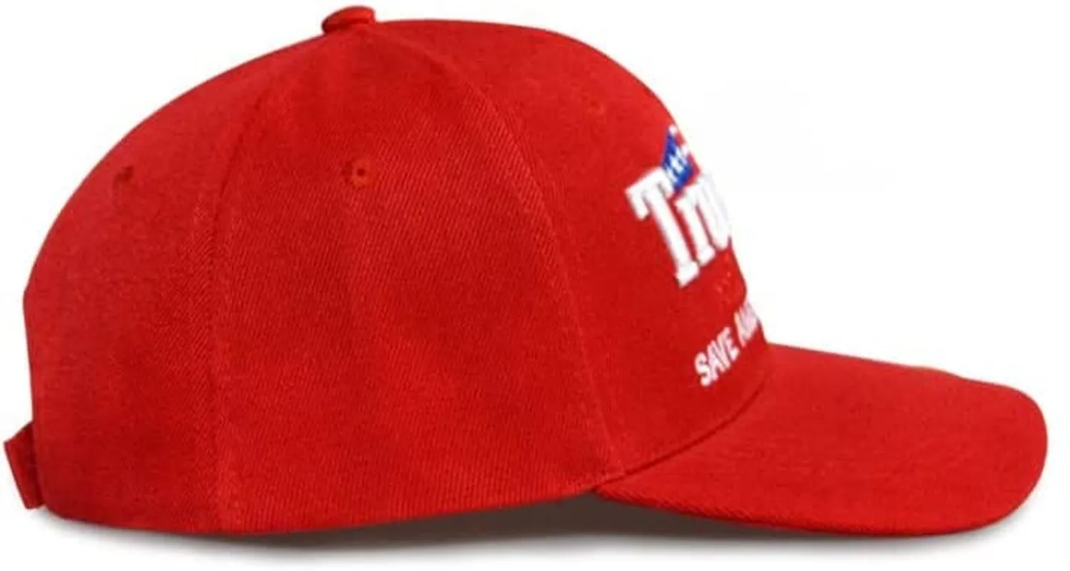 Trump Hat 2024 Save America Again Signature Bill Embroidered Baseball Cap